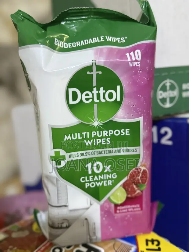 Dettol Multi Purpose Wipes - Pomegranate & Lime Splash - 1