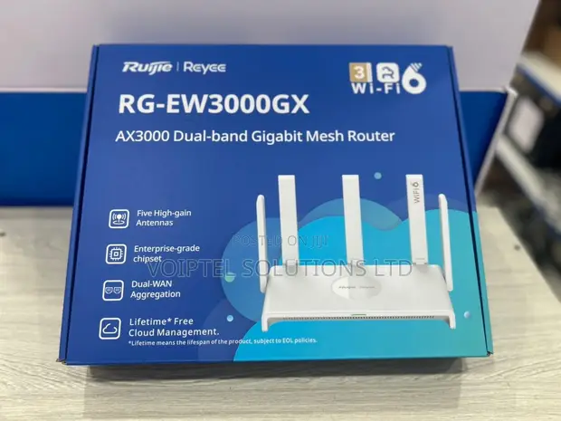 Ruijie Reyee RG-EW3000GX AX3000 Wi-Fi 6 Router - 1