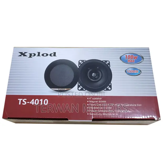 New 6-Inch 3-Way Car Speakers (Pair) - 1