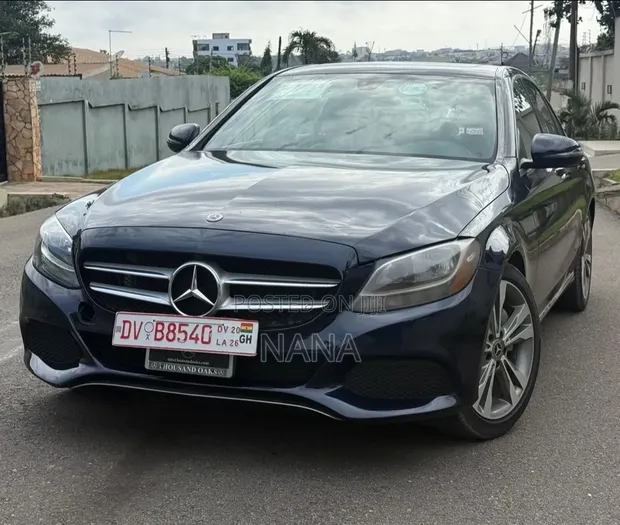 2018 Mercedes-Benz C300 Base AWD 4MATIC Sedan - Blue - 1