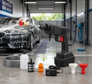 Cordless High-Pressure Car Wash Gun Machine Rechargeable
