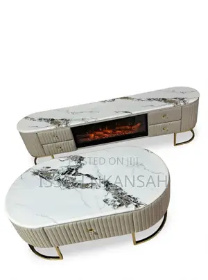 Luxurious TV Stand Set