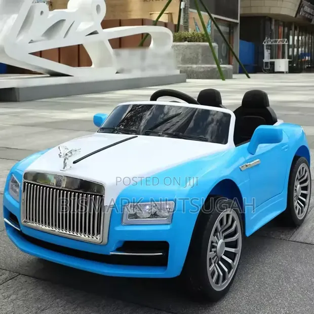 Rolls-Royce Style 12V Kids' Electric Ride-on Toy Car - 1