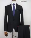 Aldo Men's Black Formal Suits - 1