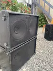 Custom Dual-Woofer Passive PA Speaker Cabinets - 4