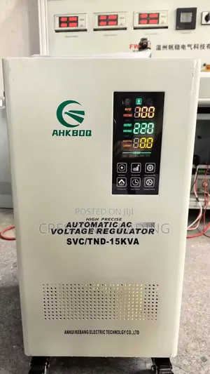 15KVA Automatic Voltage Stabilizer - Wide Range 100V-260V