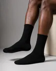 Mid-Calf Socks - Black (6-Pack) - 3