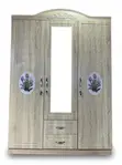 3-in-1 Freestanding Wood Wardrobe - 4