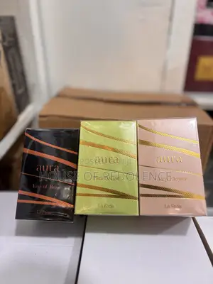 Aura Collection EDP (Kiss of Rose, Pista Dessert & Crisp Flower)