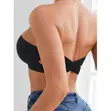 Strapless Push Up Bra - Padded Seamless Silk Top - 2