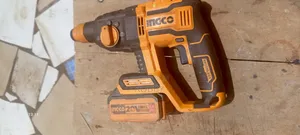 Rechargeable Cutting Machine and Drill with Batteries and Charger