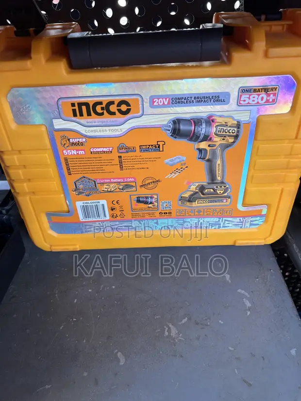 Ingco Cordless Drilling Machine - 1