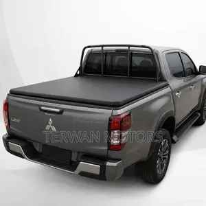 Premium Leather Tri-Fold Truck Bed Cover for Mitsubishi L200 / Honda Ridgeline