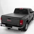 Premium Leather Tri-Fold Bucket Cover for Dodge Ram / GMC Pickup Trucks - 1