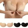 Strapless Adhesive Bra - Black, Cleavage Enhancing - 2