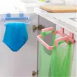 Kitchen Cabinet Door Hanging Trash Bag Holder - 2