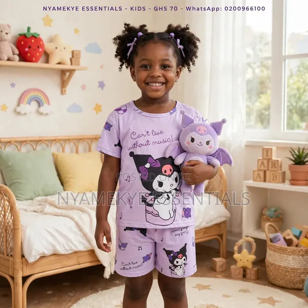 Kuromi Kids 3-in-1 Pyjama Set - 1