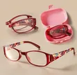 Ladies Foldable Reading Glasses - Classic Oval - 3