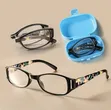 Ladies Foldable Reading Glasses - Classic Oval - 4