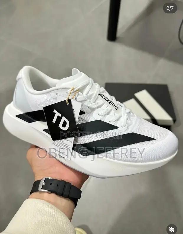 Original Adidas Adizero White Sneakers - 1