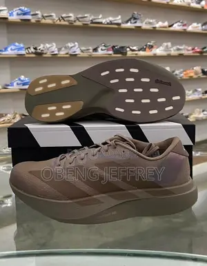 Original Adidas Adizero Coffee Brown Sneakers