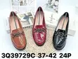 Women's Patent Leather Office Loafers - 3