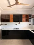 Brand New Kitchen Cabinets - Black High Gloss & Wood - 3