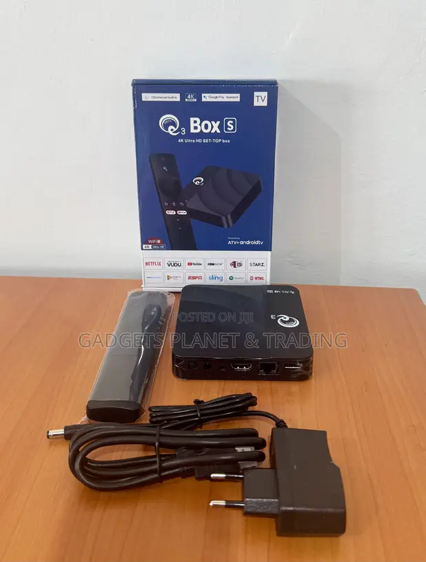 Q3 Box S 4K Ultra HD Android TV Box - 1