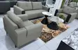 Modern Office Sofa Set (3+1+1) - Gray Leather - 3