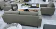 Modern Office Sofa Set (3+1+1) - Gray Leather - 4