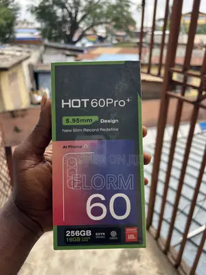 New Infinix Hot 60 Pro+ 256GB Black