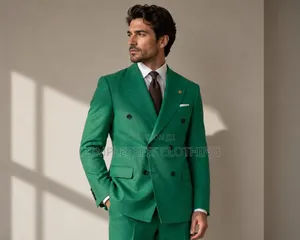Men's Classic Suits - Green
