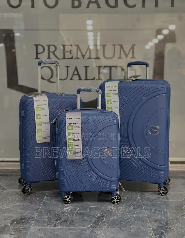 Premium Quality Port Gear 3-Set Unbreakable Travel Bag - 1