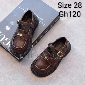 ID Brand Kids School Shoes - Black