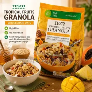 Tesco Tropical Fruits Granola - 1Kg