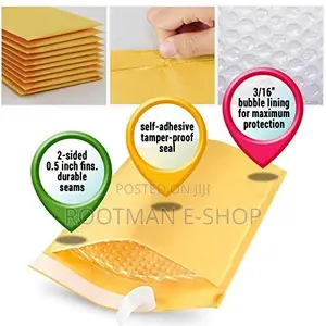 Padded Bubble Envelopes - Postal Wrap Bags