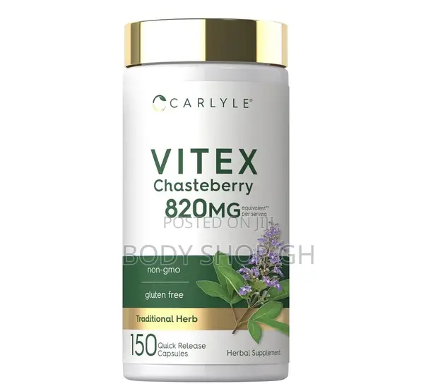 Carlyle Vitex Chasteberry Supplement | 150 Capsules - 1