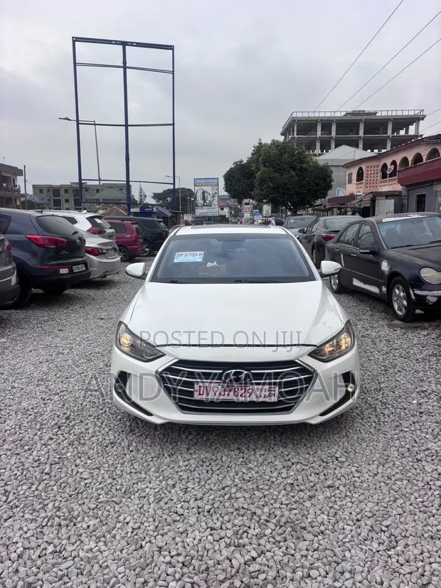 Hyundai Elantra 2017 White - 1