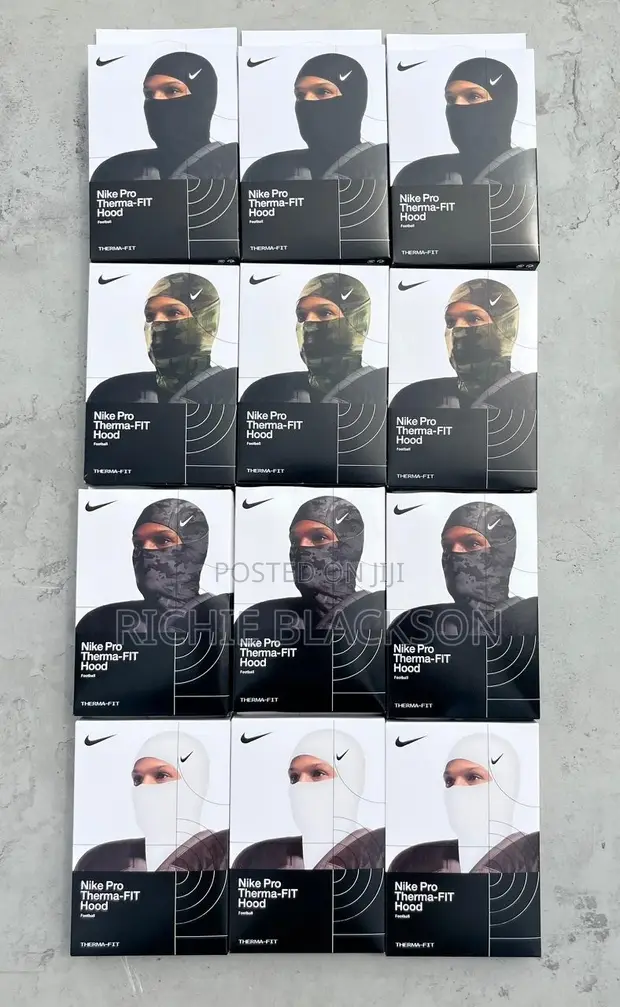 Nike Face Mask White - 1