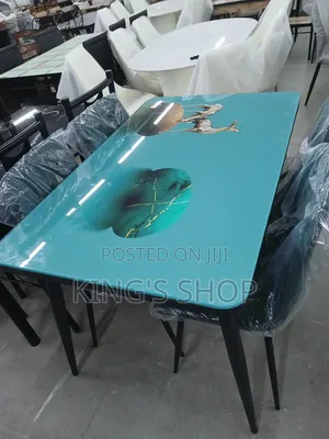 Brand New 4 Seater Glass Dining Set