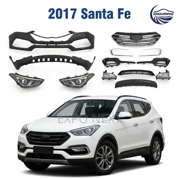 Hyundai Santa Fe 2017-2018 Front Bumper Kit - 1
