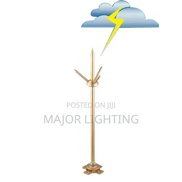 Copper Arrestor Pole / Lightning Protection - 1