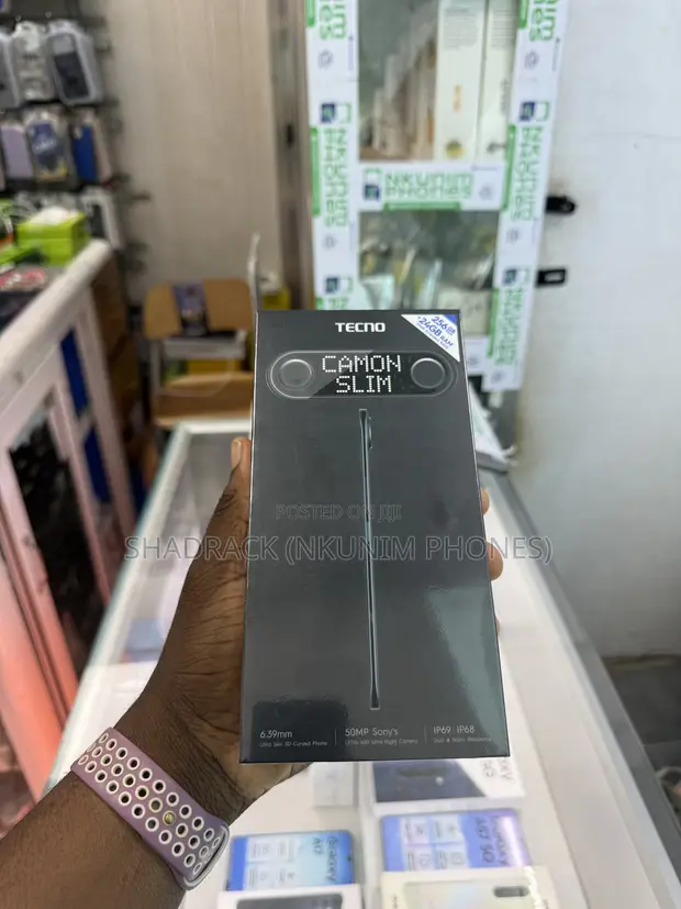 New Tecno Camon Slim 256GB Gray - 1