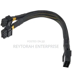 PCIE 8-Pin Female to Dual 8-Pin Male Cable