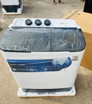 Super Classic Midea 7kg Spin Dry Washing Machine (Transparent Lid)