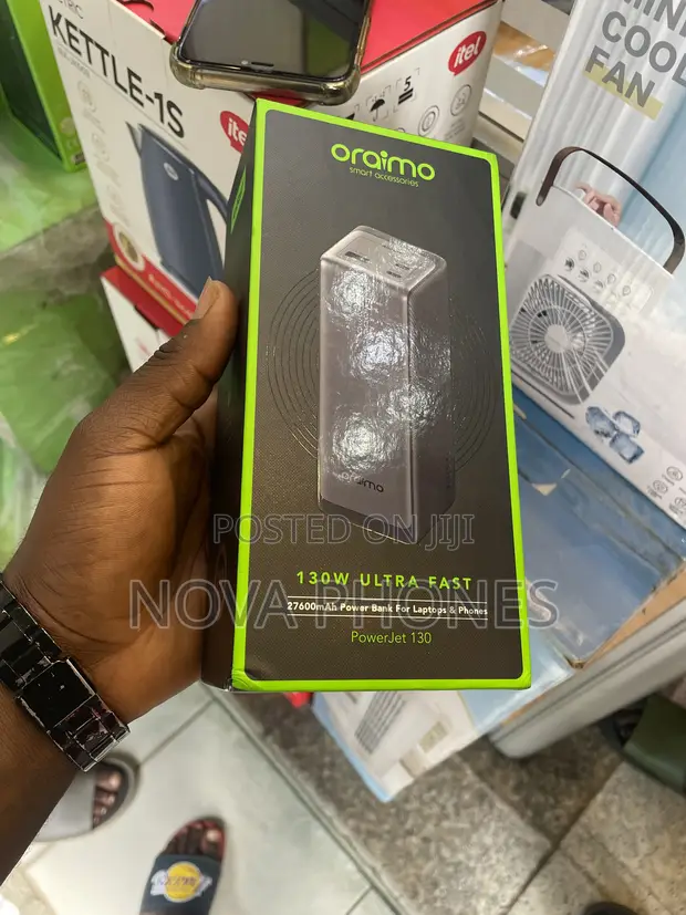 Oraimo 130000mAh Power Bank for Laptops & Phones - 1