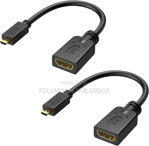 Micro HDMI to HDMI Adapter V2.0 - 1