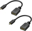 Micro HDMI to HDMI Adapter V2.0 - 1