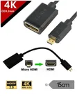 Micro HDMI to HDMI Adapter V2.0 - 2