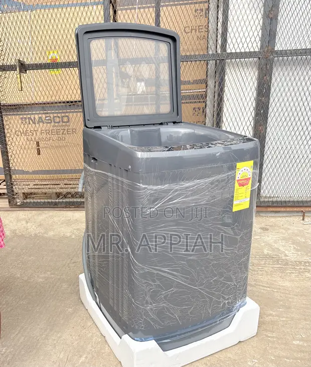 Nasco NASTL-B120fl 12KG Top Load Washing Machine + Steam Iron - 1